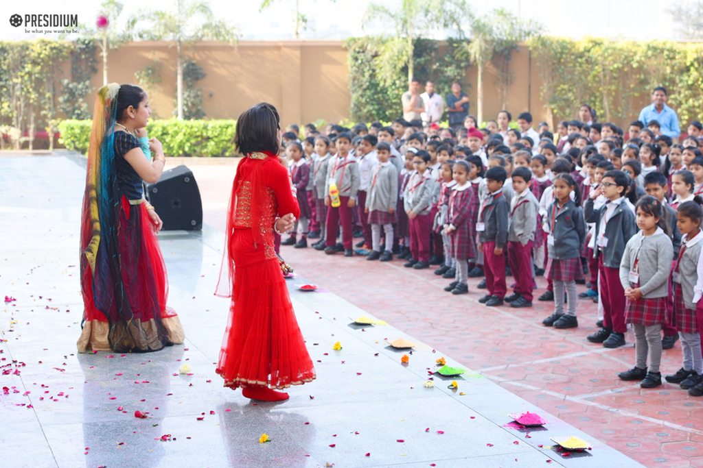 Presidium Gurgaon-57, YOUNG PRESIDIANS WELCOME THE FESTIVAL OF COLOURS IN GREAT SPIRITS