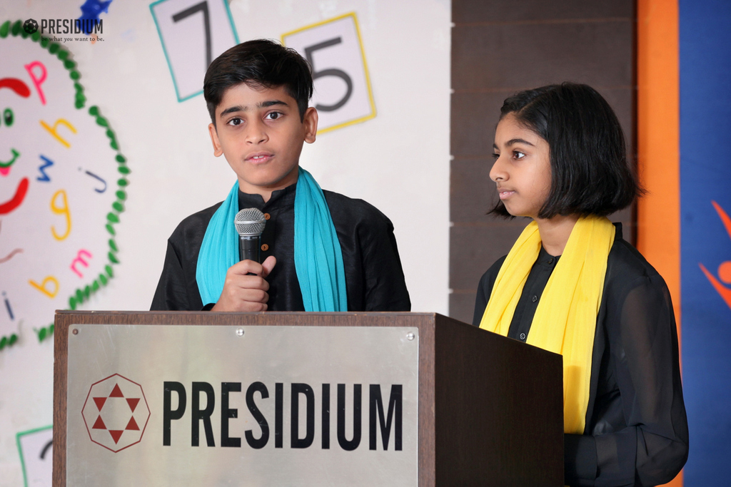 Presidium Gurgaon-57, PRESIDIANS EXTEND THEIR GRATITUDE TO THEIR GURUS ON TEACHERS’ DAY