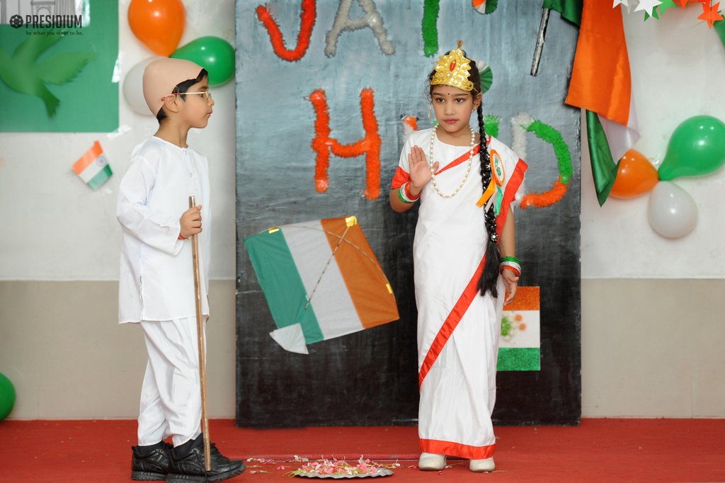 Presidium Gurgaon-57, STUDENTS CELEBRATE INDEPENDENCE DAY WITH AN ARRAY OF COMPETITIONS
