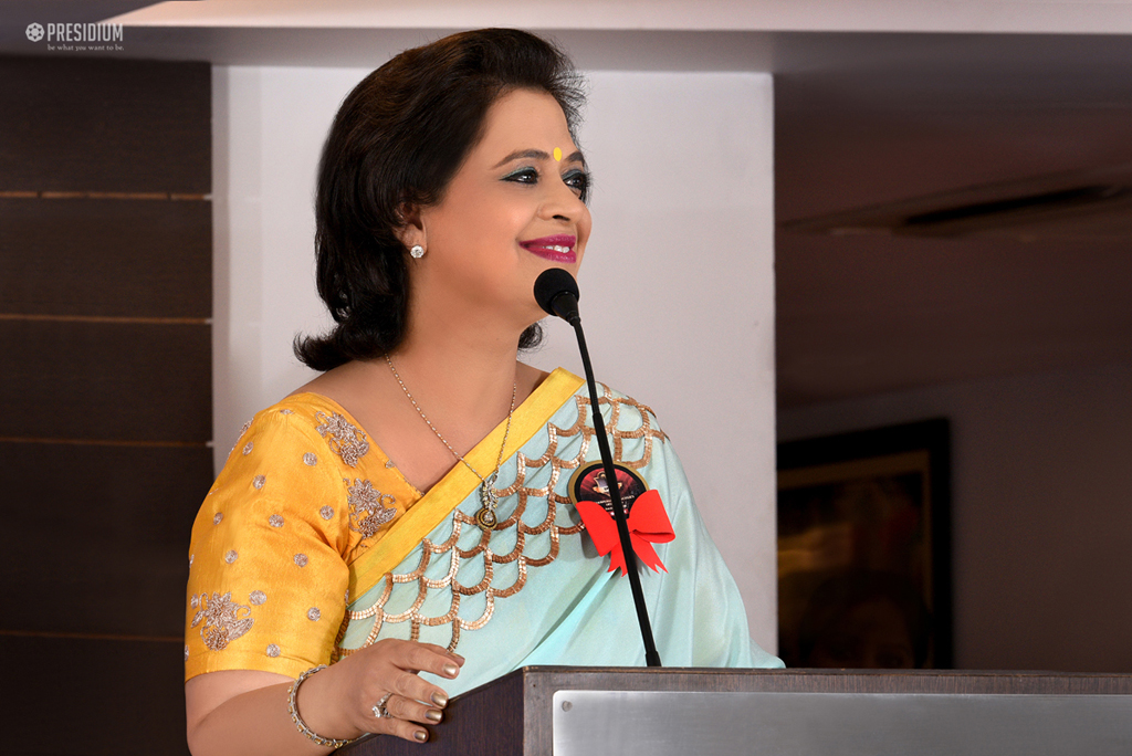 Presidium Gurgaon-57, CELEBRATING ENORMOUS STRENGTH OF TEACHERS : CHAIRPERSON HONOURS Presidium Gurgaon-57, CELEBRATING ENORMOUS STRENGTH OF TEACHERS : CHAIRPERSON HONOURS