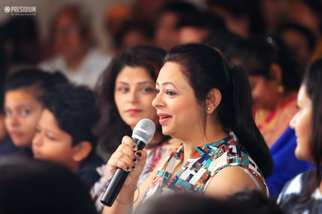 Presidium Gurgaon-57, YOUNG ACHIEVERS HONOURED AT ACADEMIC EXCELLENCE AWARDS 2018