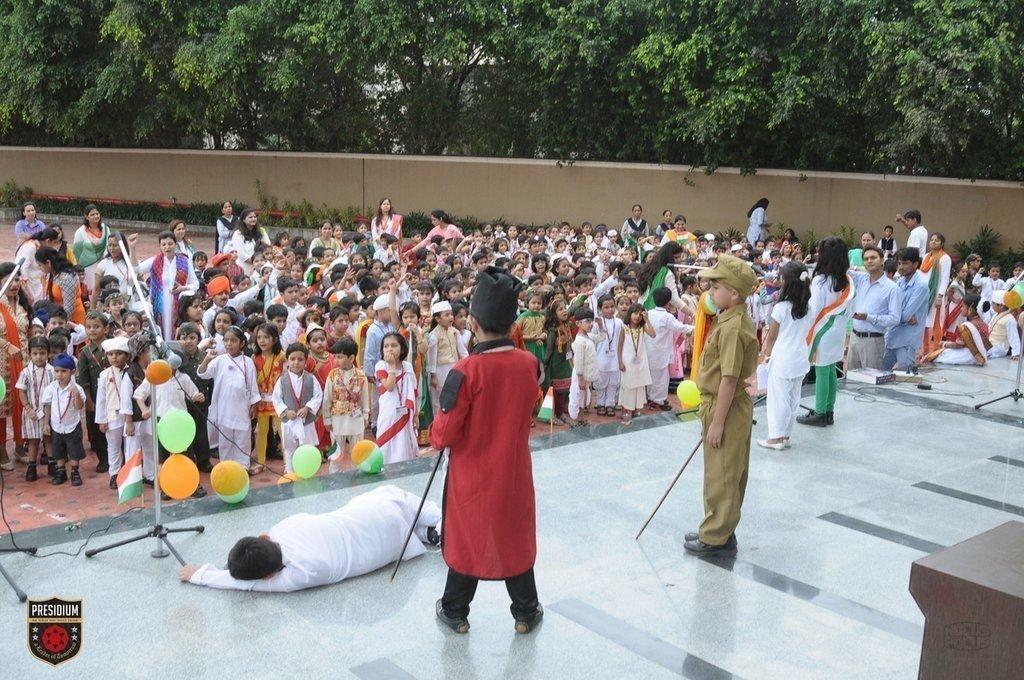 Presidium Rajnagar, Patriotic spirit dawns at Presidium