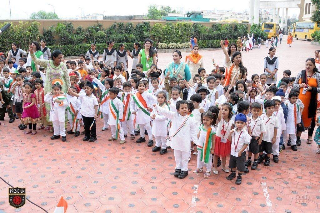 Presidium Rajnagar, Patriotic spirit dawns at Presidium