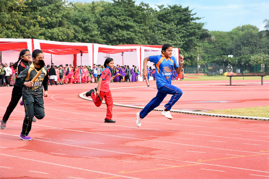 Presidium Indirapuram, STUDENTS EXHIBIT THEIR EXCEPTIONAL TALENTS AT ANNUAL SPORTS DAY