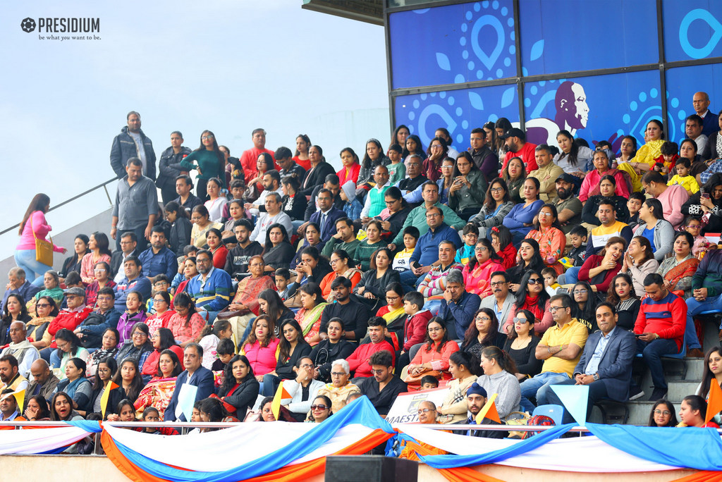 Presidium Indirapuram, STUDENTS EXHIBIT THEIR EXCEPTIONAL TALENTS AT ANNUAL SPORTS DAY