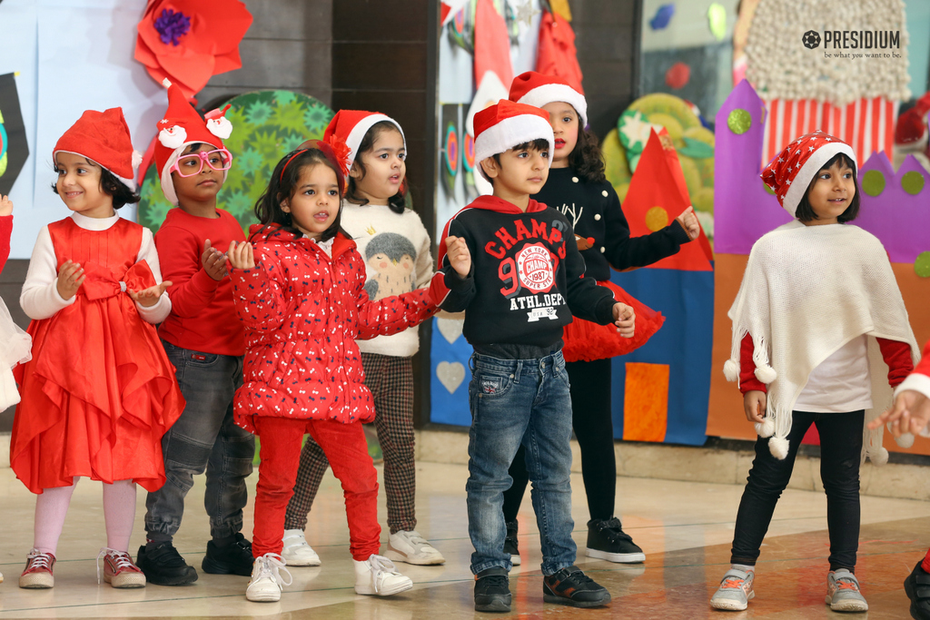 Presidium Indirapuram, IT’S A MERRY CHRISTMAS FOR OUR LITTLE ELVES OF PRESIDIUM!