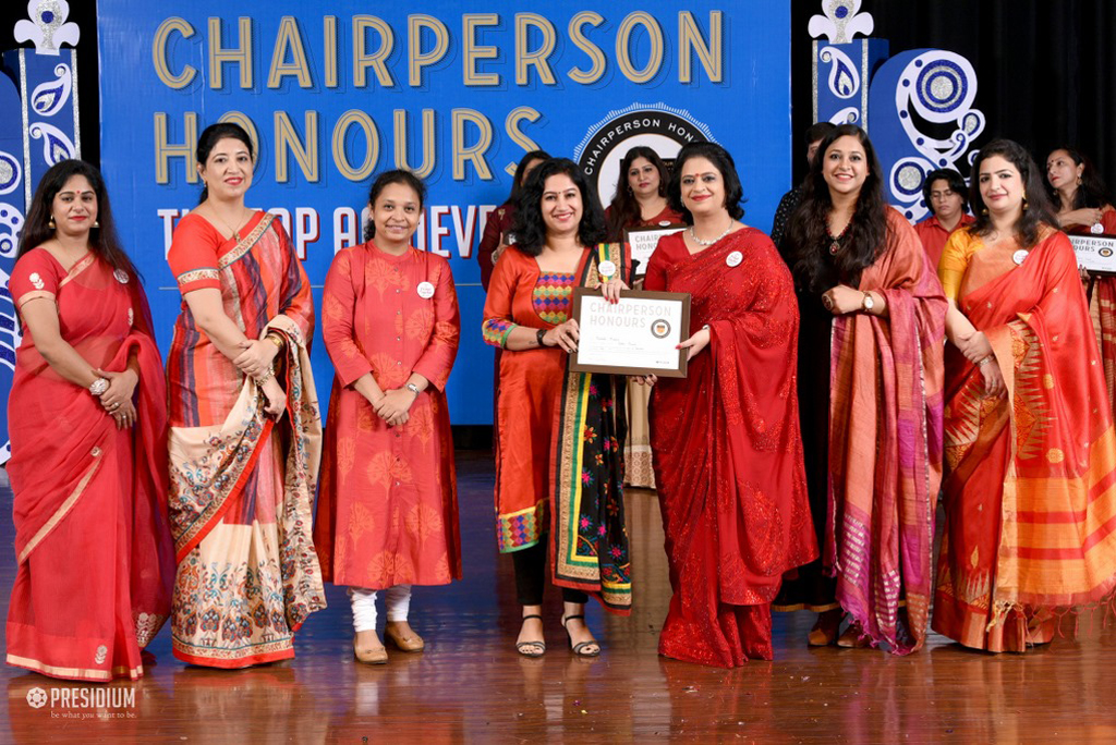 Presidium Indirapuram, TEACHERS RECEIVE RECOGNITION AT CHAIRPERSON HONOURS FOR TEACHERS