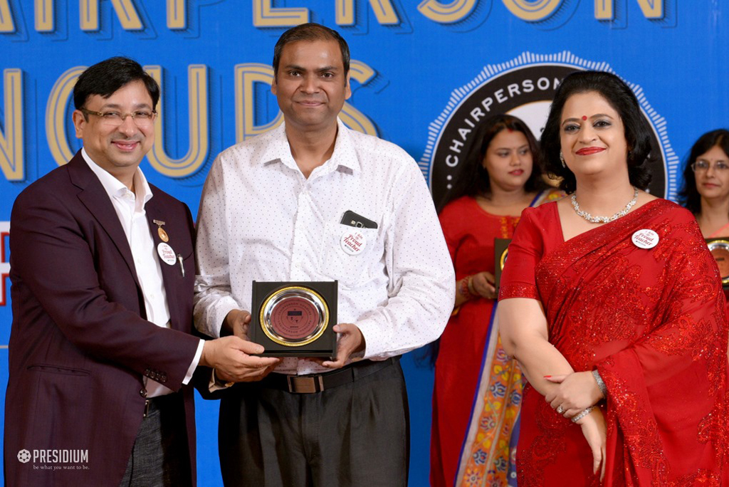 Presidium Indirapuram, TEACHERS RECEIVE RECOGNITION AT CHAIRPERSON HONOURS FOR TEACHERS