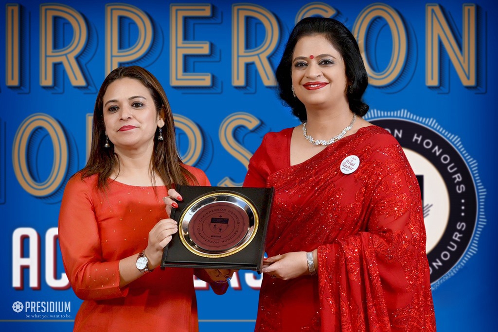 Presidium Indirapuram, TEACHERS RECEIVE RECOGNITION AT CHAIRPERSON HONOURS FOR TEACHERS