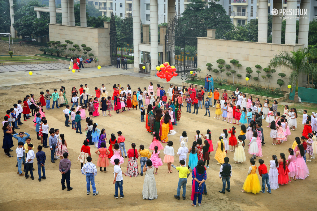 Presidium Indirapuram, CHILDREN'S DAY CELEBRATIONS WITH SUDHA MA'AM ENTHRALLS PRESIDIANS