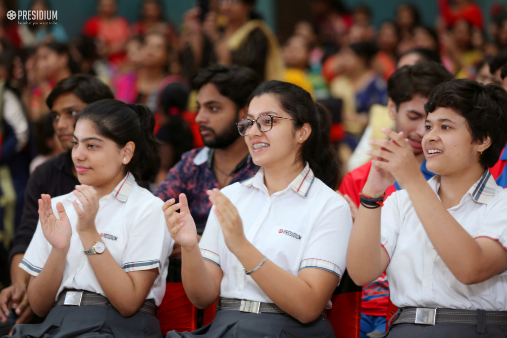 Presidium Indirapuram, NEWLY ELECTED STUDENT COUNCIL TAKE A VOW AT INVESTITURE CEREMONY