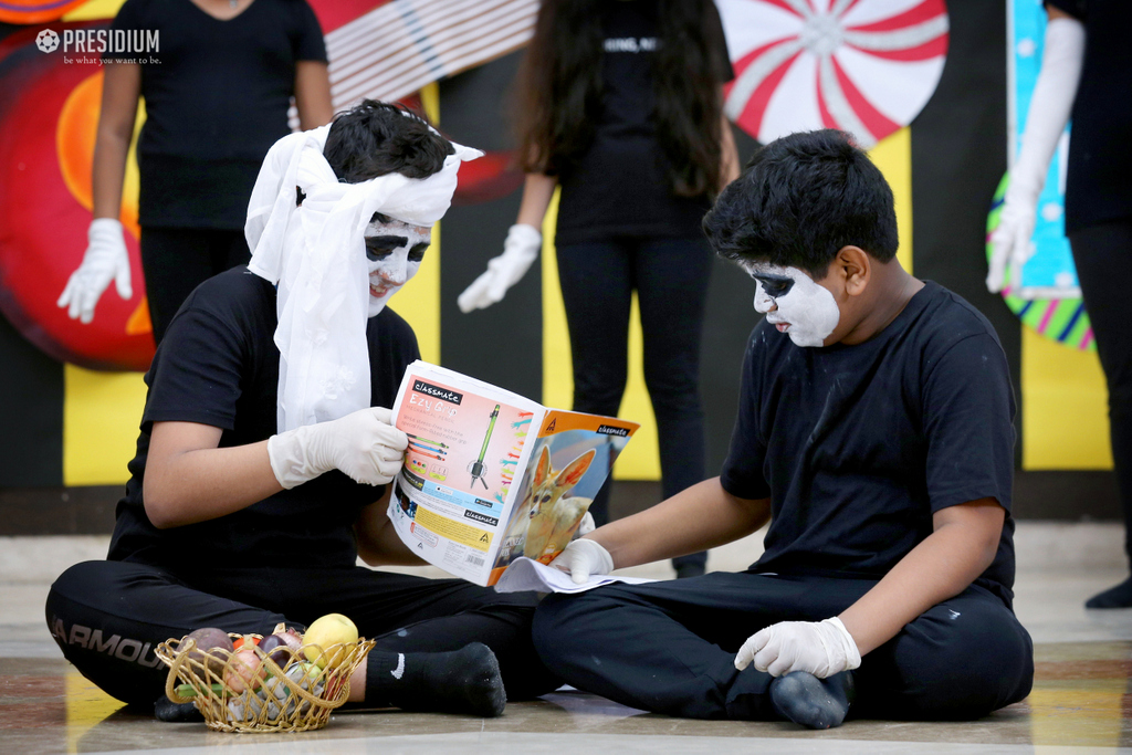 Presidium Indirapuram, WORLD LITERACY DAY: LET’S  PLEDGE TO LEND A ‘READING’ HAND!