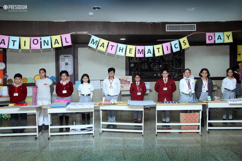 Presidium Indirapuram, STUDENTS EXPLORE THE INTRIGUING WORLD OF MATHEMATICS