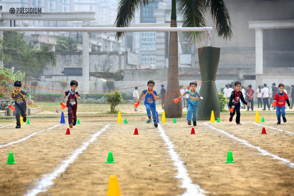 Presidium Indirapuram, ENERGETIC PRESIDIANS EXHIBIT SPORTSMANSHIP ON SPORTS DAY