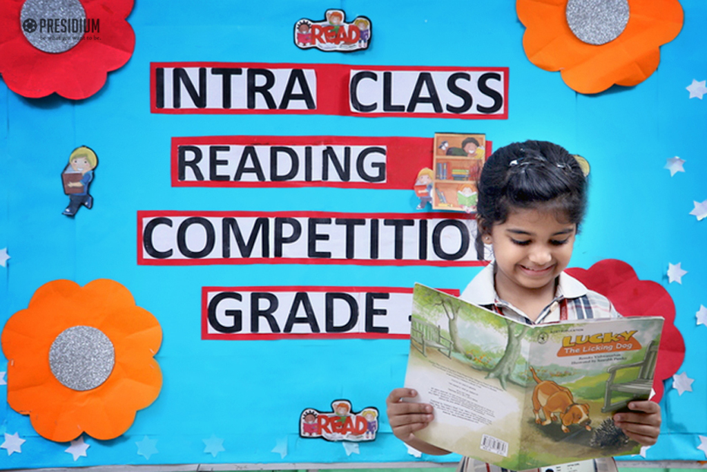 Presidium Indirapuram, PRESIDIANS EXCITEDLY PARTICIPATE IN STORY READING COMPETITION