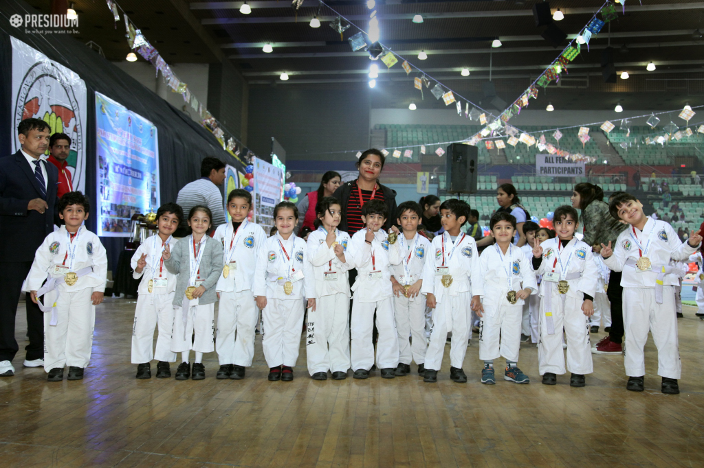 Presidium Indirapuram, 30TH DELHI STATE TAEKWONDO CHAMPIONSHIP: BEST FOOT FORWARD! 