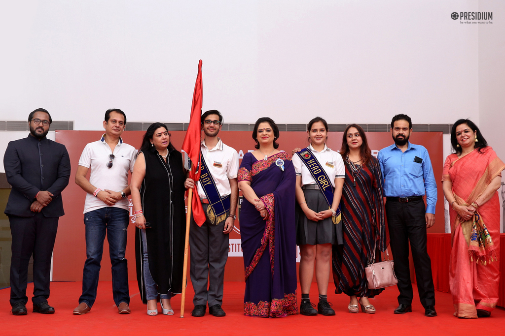 Presidium Gurgaon-57, INVESTITURE CEREMONY: PRESIDIANS PLEDGE TO TAKE RESPONSIBILITY