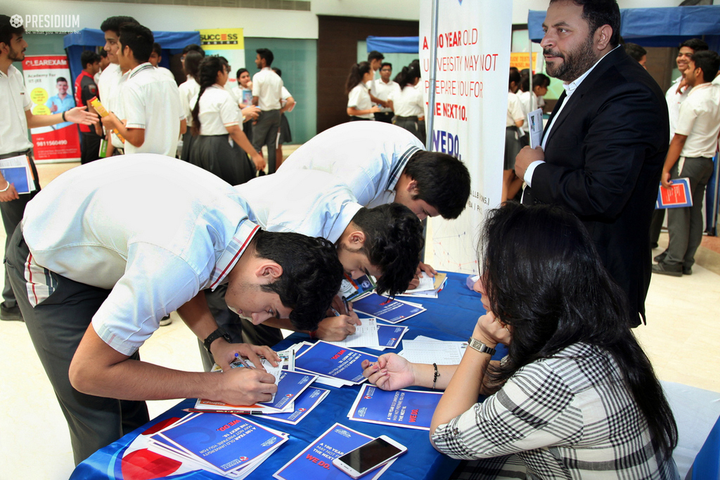 Presidium Indirapuram, CAREER FAIR: EXPOSING PRESIDIANS TO A WORLD OF OPPORTUNITIES