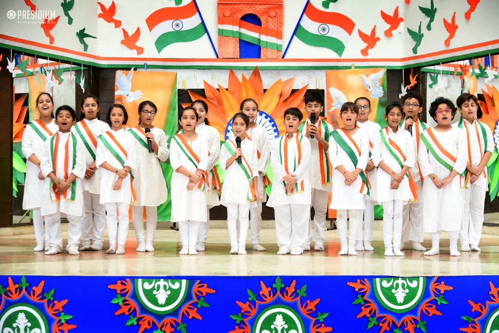 Presidium Indirapuram, PRESIDIANS MARK THE HISTORIC DAY OF INDEPENDENCE WITH SUDHA GUPTA