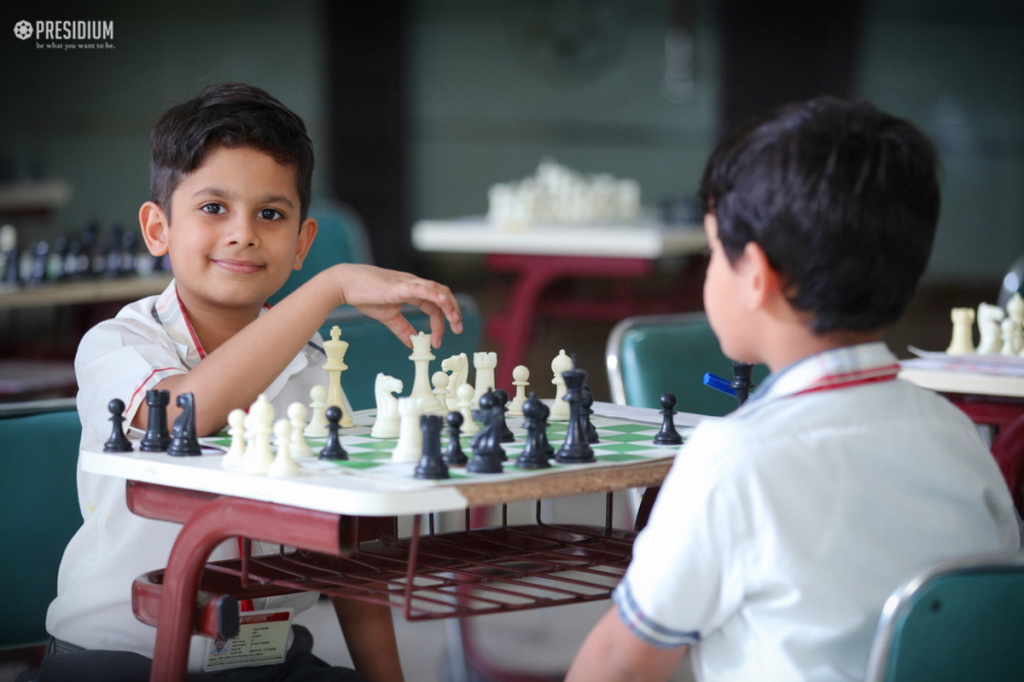 Presidium Indirapuram, ASPIRING CHESS PLAYERS COMPETE AT INTER SCHOOL CHESS CHAMPIONSHIP