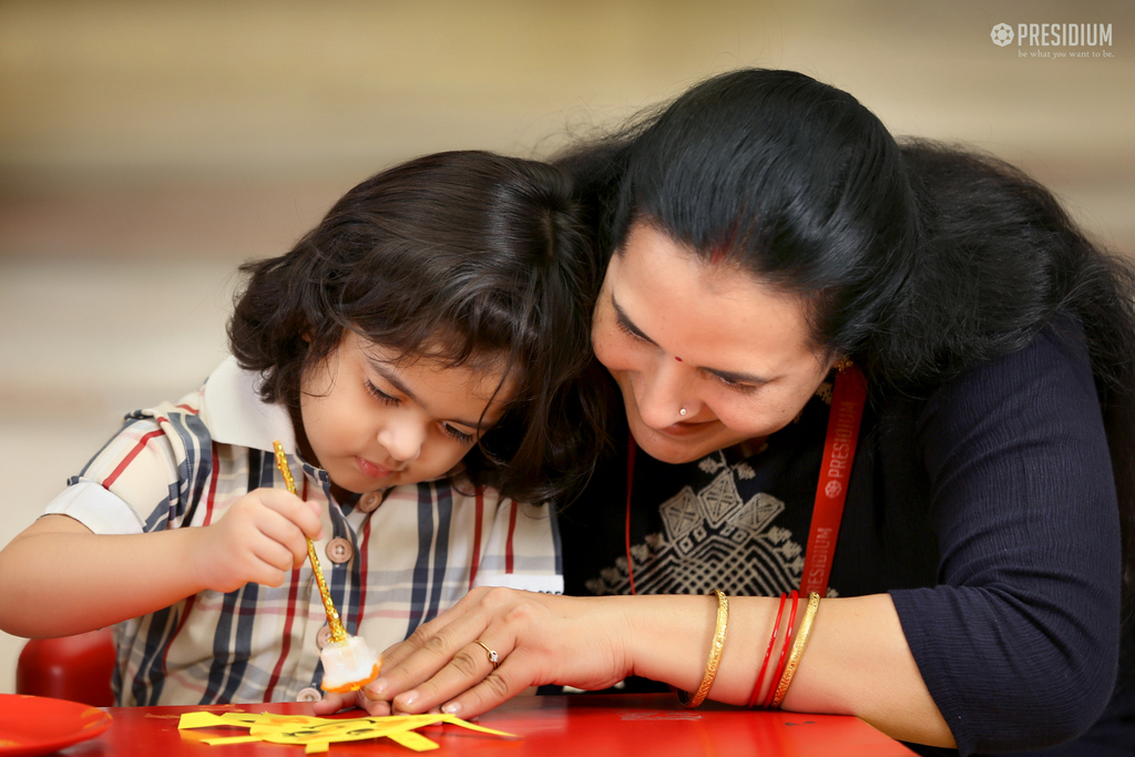 Presidium Indirapuram, PRESIDIANS WELCOME FUN TIMES WITH MASK MAKING ACTIVITY