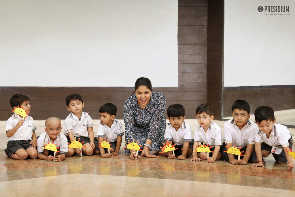 Presidium Indirapuram, PRESIDIANS WELCOME FUN TIMES WITH MASK MAKING ACTIVITY