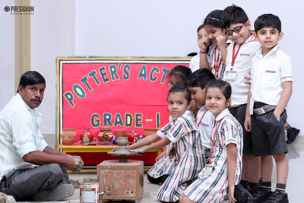 Presidium Indirapuram, POTTERY ACTIVITY: PRESIDIANS ENJOY THEME BASED LEARNING