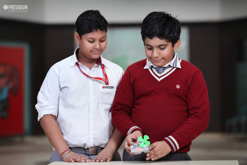 Presidium Indirapuram, YOUNG SCIENTISTS OF PRESIDIUM EXPLORE THE WORLD OF SCIENCE