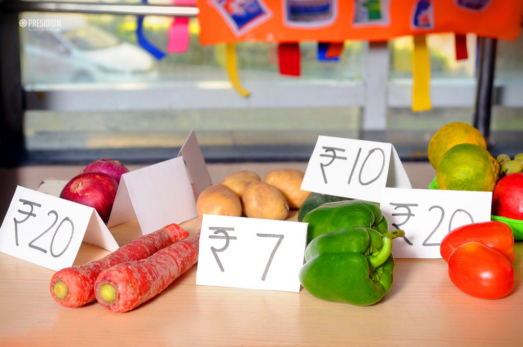 Presidium Indirapuram, LITTLE PRESIDIANS OBSERVE MARKET SCENE FOR EXPERIENTIAL LEARNING