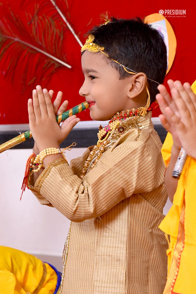 Presidium Gurgaon-57, PRESIDIANS CELEBRATE A BLISSFUL JANMASHTAMI WITH THEIR FRIENDS