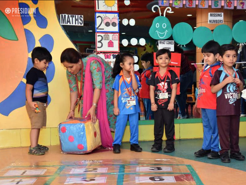 Presidium Indirapuram, LITTLE STUDENTS RE-EXPLORE ACADEMIC CONCEPTS WITH FUN ACTIVITIES