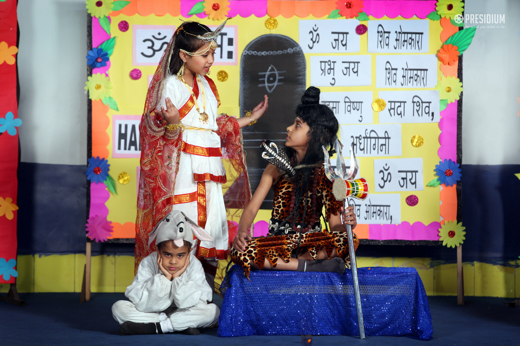 Presidium Indirapuram, PRESIDIANS SHOWCASE A SPECIAL DANCE PERFORMANCE ON SHIVA TANDAVA