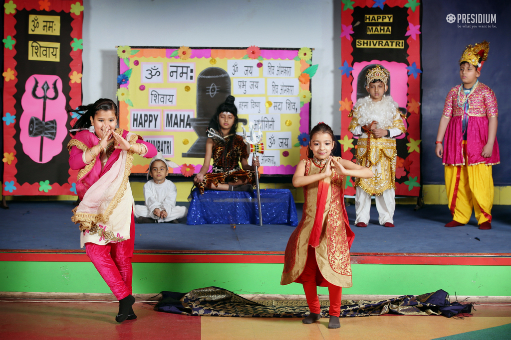 Presidium Indirapuram, PRESIDIANS SHOWCASE A SPECIAL DANCE PERFORMANCE ON SHIVA TANDAVA