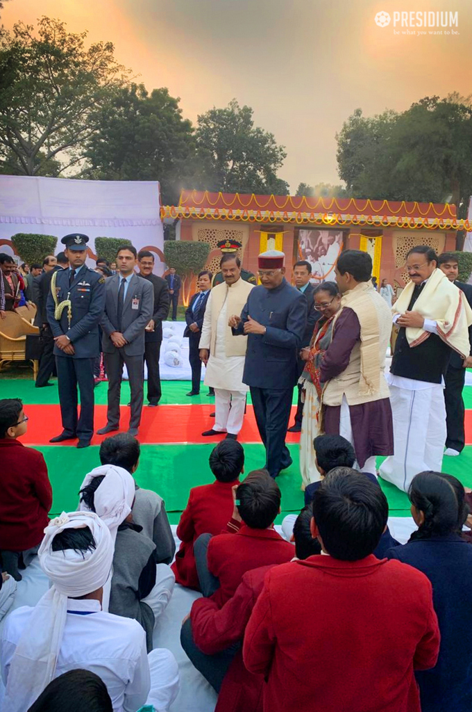 Presidium Gurgaon-57, PRESIDIANS PAY TRIBUTE TO THE FREEDOM FIGHTERS ON MARTYRS’ DAY