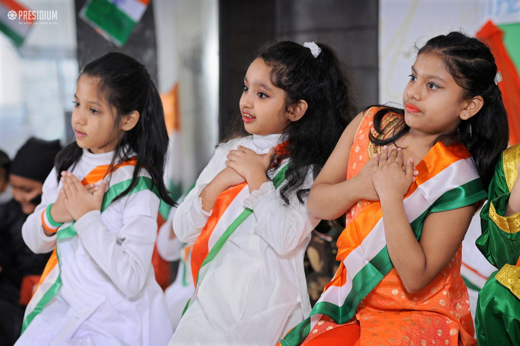 Presidium Indirapuram, NATIONAL FLAG DAY: SALUTING THE SYMBOL OF OUR FREEDOM & PRIDE