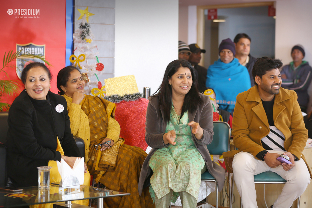 Presidium Gurgaon-57, RINGING IN THE NEW YEAR WITH DEAR SUDHA MA’AM Presidium Gurgaon-57, RINGING IN THE NEW YEAR WITH DEAR SUDHA MA’AM