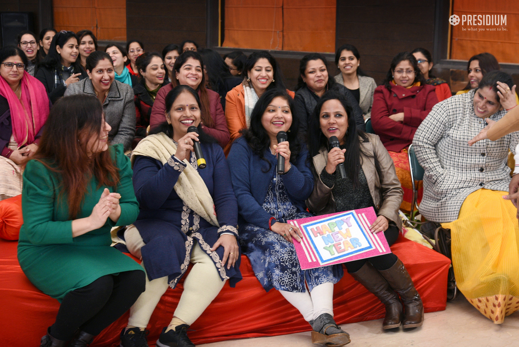 Presidium Indirapuram, BIDDING ADIEU TO 2019 IN A  LIVELY MANNER WITH MRS. GUPTA 