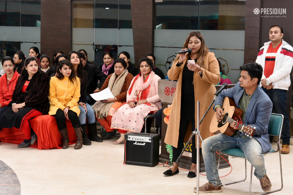 Presidium Indirapuram, BIDDING ADIEU TO 2019 IN A  LIVELY MANNER WITH MRS. GUPTA 