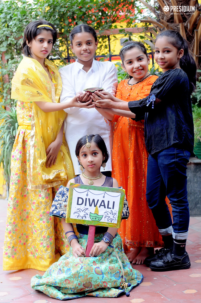 Presidium Pitampura, STUDENTS GRASP THE TRUE ESSENCE OF DIWALI