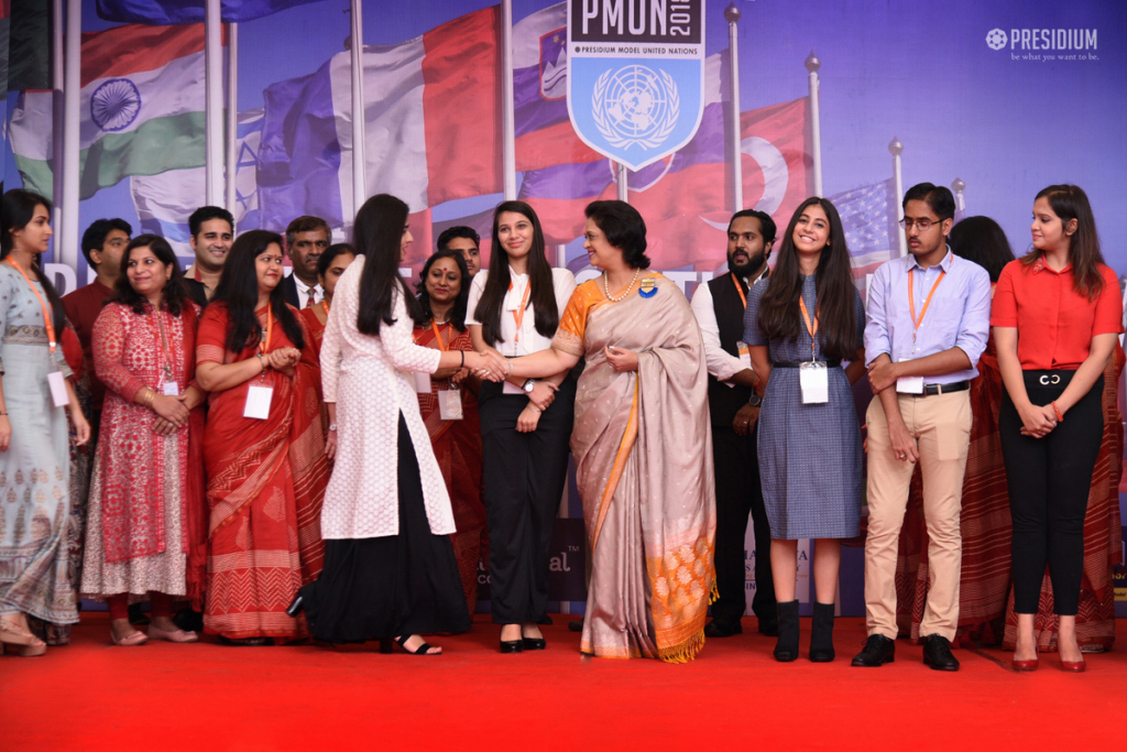 Presidium Gurgaon-57, PRESIDIUM GURGAON, PROUD HOST OF PMUN 2018 FOR YOUTH EMPOWERMENT