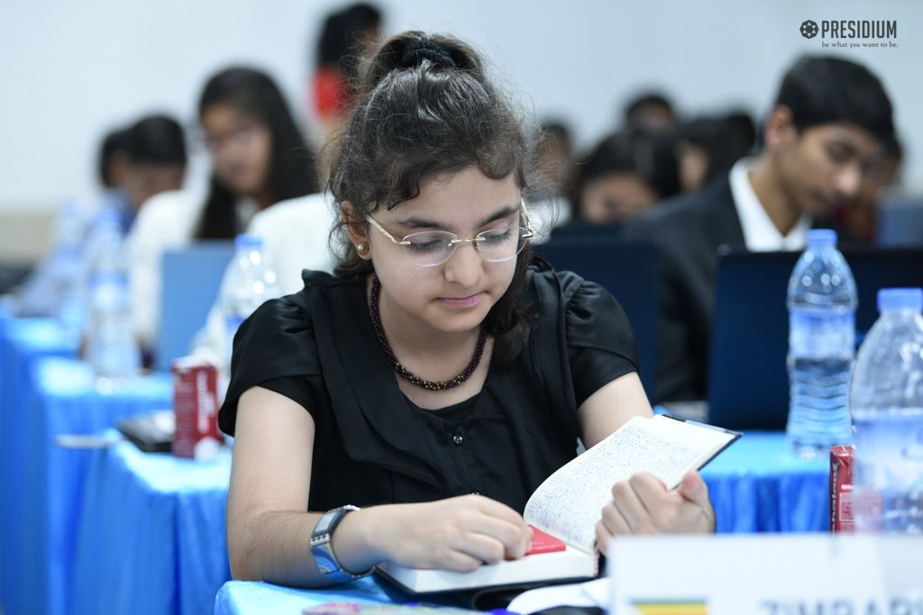 Presidium Indirapuram, PRESIDIANS DELIBERATE POWERFULLY ON YOUTH EMPOWERMENT AT PMUN