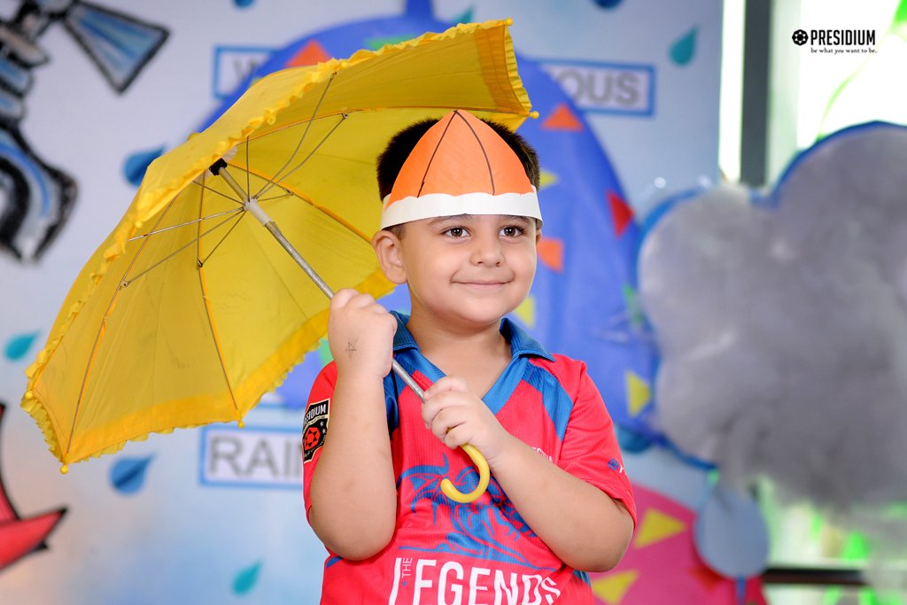 Presidium Indirapuram, ASSEMBLY ON RAINY SEASON: DEVELOPING INTERACTIVE LEARNING