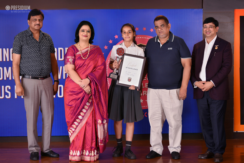 Presidium Gurgaon-57, ACADEMIC EXCELLENCE AWARDS LAUDS EFFORTS OF STUDENTS IN 2018-19