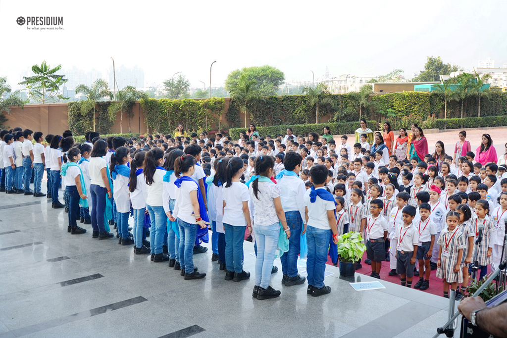 Presidium Gurgaon-57, PRESIDIANS OF GURGAON PLEDGE THEIR SUPPORT TO RALLY FOR RIVERS