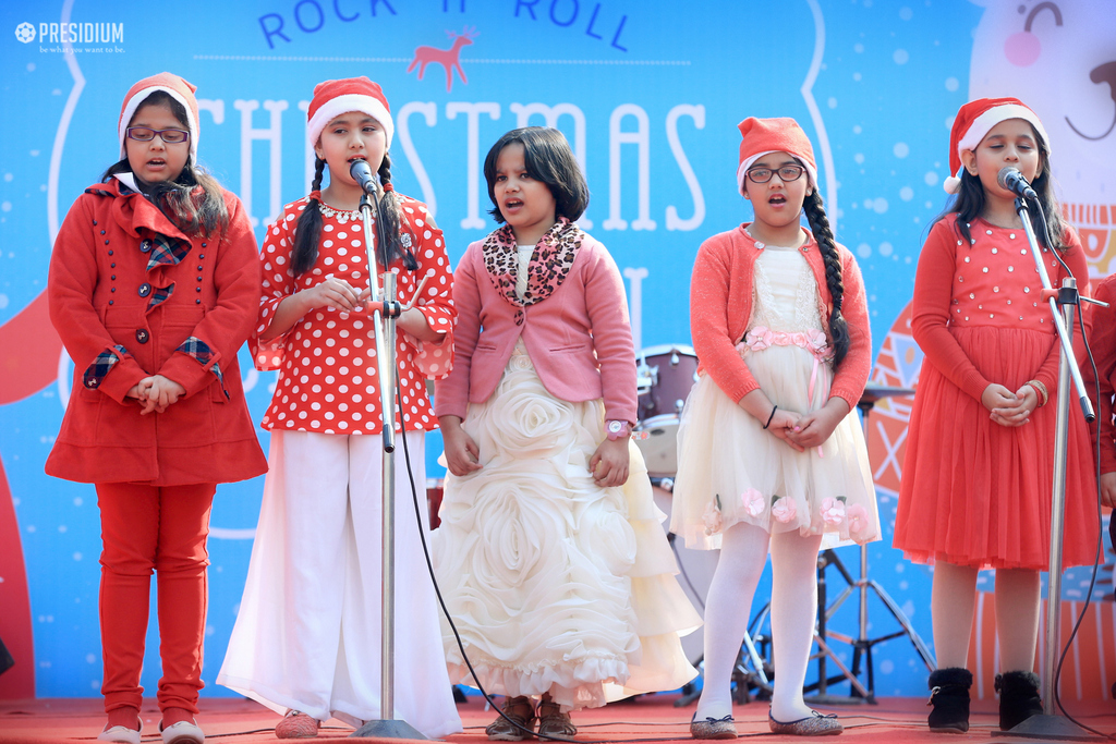 Presidium Indirapuram, PRESIDIANS REVEAL THEIR TALENT AT ROCK N' ROLL CHRISTMAS CARNIVAL