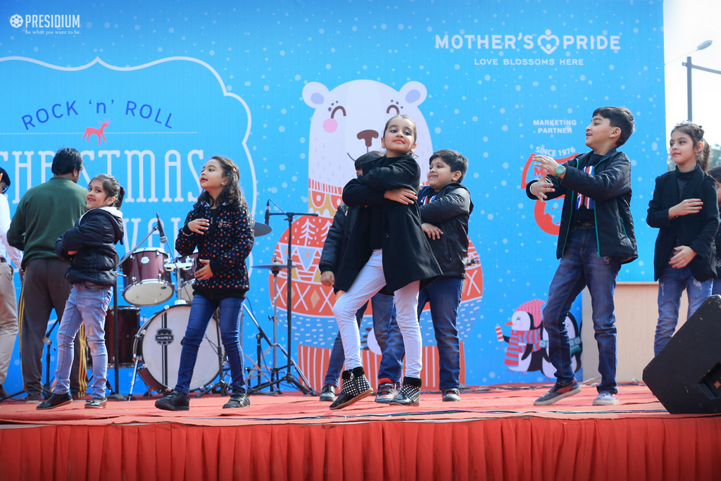 Presidium Indirapuram, PRESIDIANS REVEAL THEIR TALENT AT ROCK N' ROLL CHRISTMAS CARNIVAL