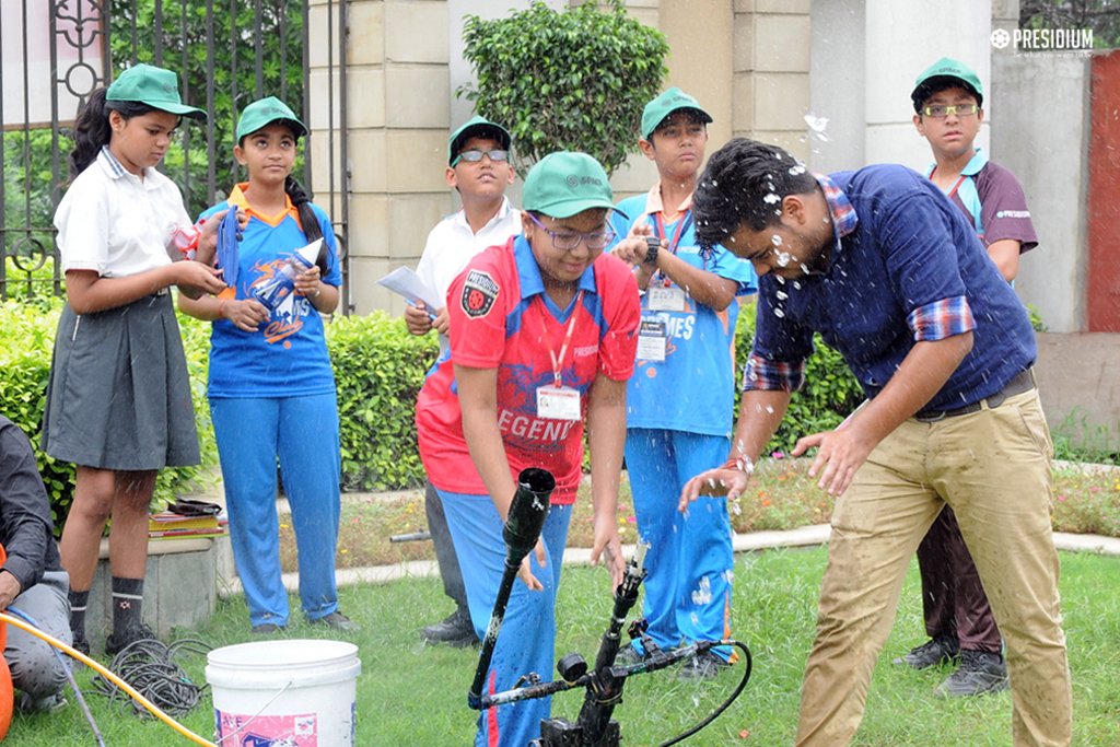 Presidium Indirapuram, OUR YOUNG ASTRONAUTS ENJOY A SESSION ON ADVANCED ROCKETRY