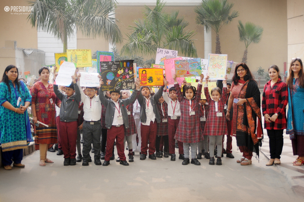 Presidium Indirapuram, PRESIDIANS SAY NO TO PLASTIC BAGS FOR A HEALTHIER ENVIRONMENT