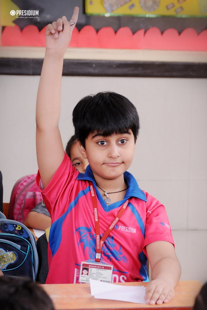 Presidium Indirapuram, INTRA-CLASS GK QUIZ: KNOWLEDGEABLE SESSION FOR LITTLE PRESIDIANS