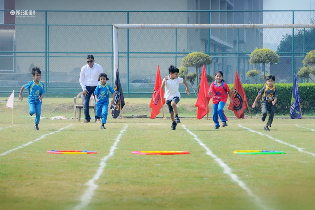 Presidium Rajnagar, SPORTS DAY - ENTHUSIA 2017:PRESIDIANS PUT THEIR BEST FOOT FORWARD